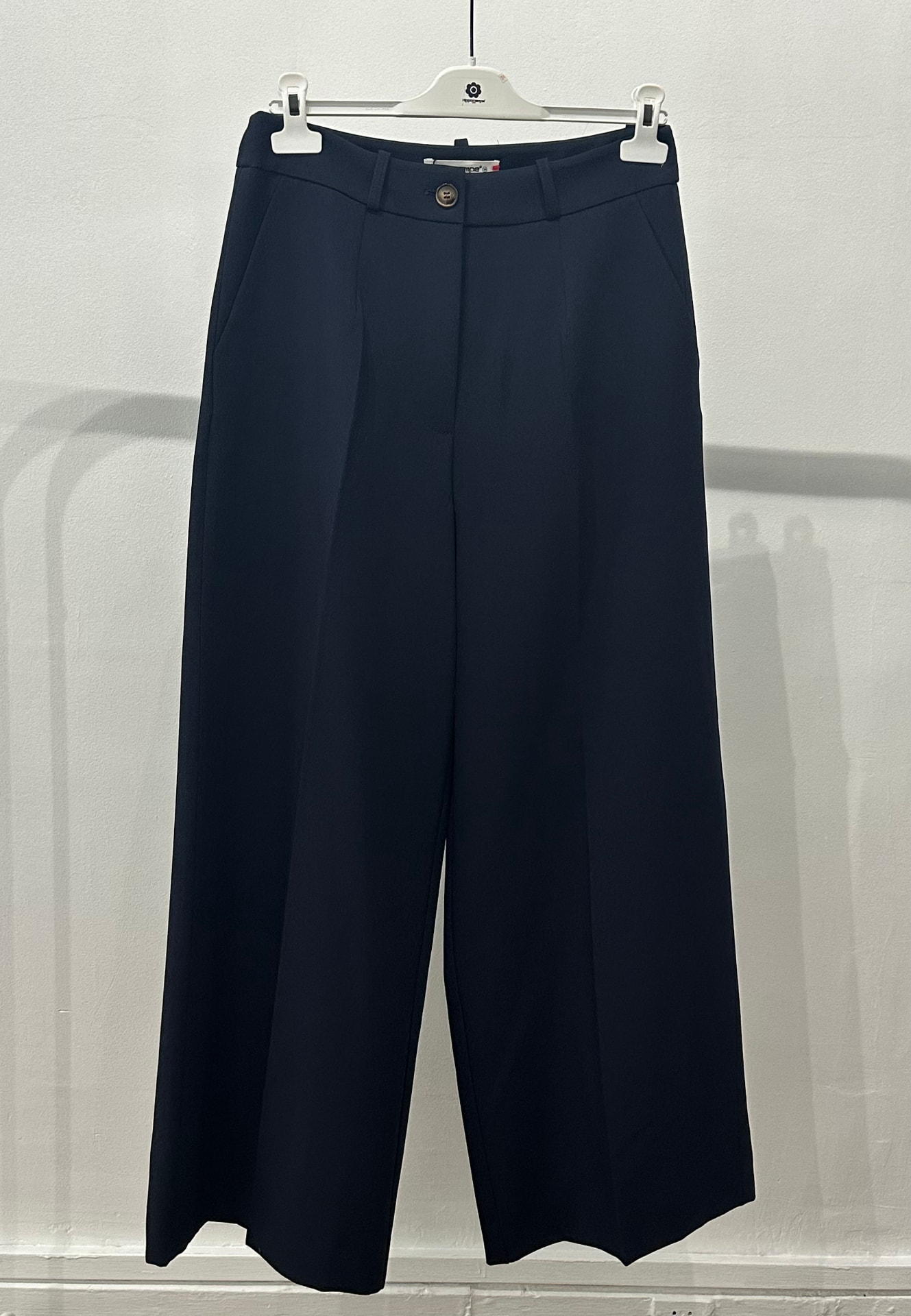 Pantalon large marine